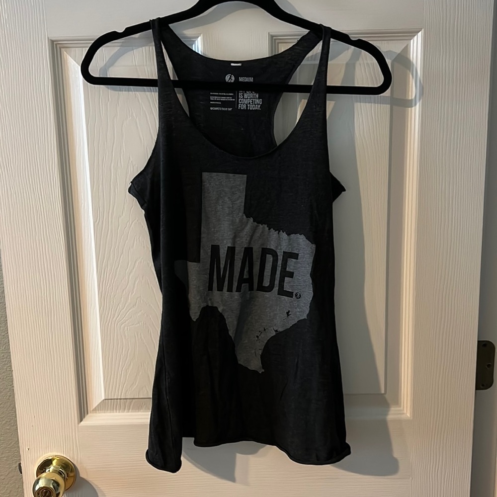 Women’s M “texas made” racerback tank by Compete Everyday